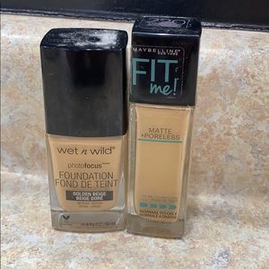 Foundation Bundle (Maybelline & Wet n Wild)